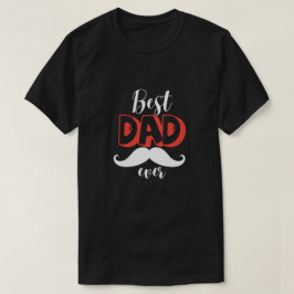 Beste papa ooit Persoonlijk vaderdag cadeau T-shirt