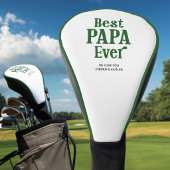 Beste Papa Ooit Persoonlijke Aangepaste Kleur Golfheadcover