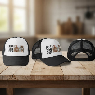 Beste papa ooit Persoonlijke foto Trucker Pet