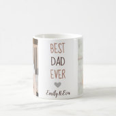 "Beste Papa Ooit" Persoonlijke Mok – Aangepast Cad (Center)