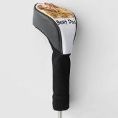 Beste Papa Ooit Persoonlijke Vaderdag Golf Golfheadcover (Schuin)