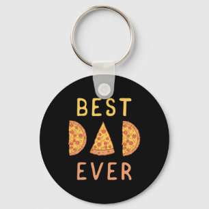 Beste papa ooit Pizza Lover Vaderdag Papa Parenti Sleutelhanger