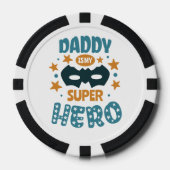 Beste papa ooit poker chips (Voorkant)
