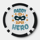 Beste papa ooit poker chips (Achterkant)