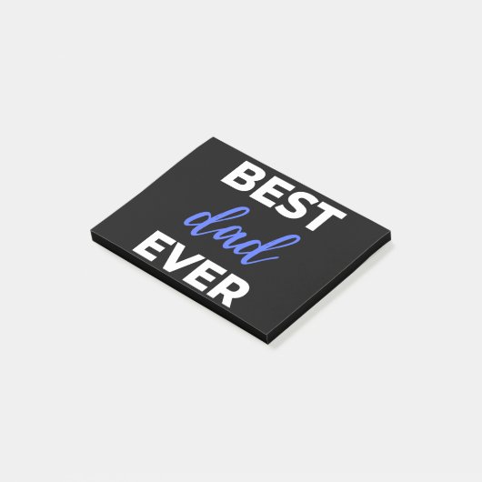 Beste papa ooit post-it® notes (Schuin)
