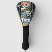 Beste Papa Ooit Retro Foto Golfheadcover (Voorkant)