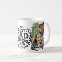 BESTE PAPA Ooit RETRO OP MAAT Gemaakte Mok