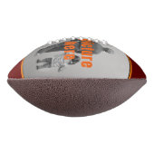 Beste papa ooit rode Sinaasappels zwart aangepaste American Football (Gedraaid 90)