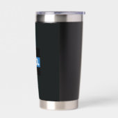 BESTE PAPA OOIT ROESTVRIJ THERMISCHE 20oz Tumbler Geïsoleerde Drinkbeker (Links)