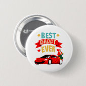 Beste Papa Ooit Ronde Button 5,7 Cm (Voorkant /achterkant)