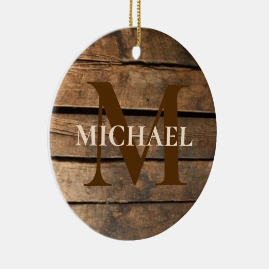 Beste papa ooit rustieke verontruste schuur hout m keramisch ornament (Rechts)