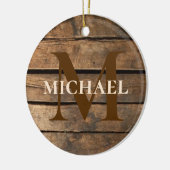 Beste papa ooit rustieke verontruste schuur hout m keramisch ornament (Links)