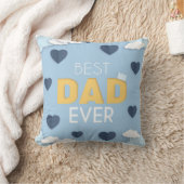 Beste papa ooit schattig Vaderdag Poster Kussen (Deken)
