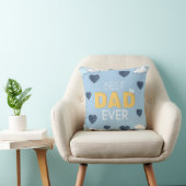 Beste papa ooit schattig Vaderdag Poster Kussen (Stoel)