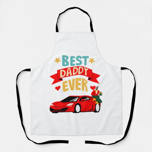 Beste Papa Ooit Schort (Voorkant)