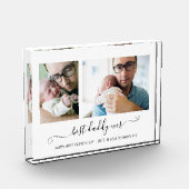 Beste papa ooit script 2 Foto's 1st Fathers Day (Links)