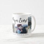 Beste Papa Ooit Script Koffiemok (Voorkant rechts)
