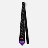 Beste papa ooit Script Schattige Cool Modern Fathe Stropdas (Voorkant)