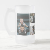 Beste papa ooit script Vaderdag fotocollage Matglas Bierpul (Links)