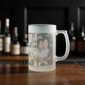 Beste papa ooit script Vaderdag fotocollage Matglas Bierpul