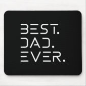 Beste papa ooit Shirt Modern Developer Programmer Muismat (Voorkant)