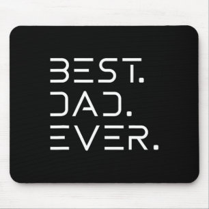 Beste papa ooit Shirt Modern Developer Programmer  Muismat