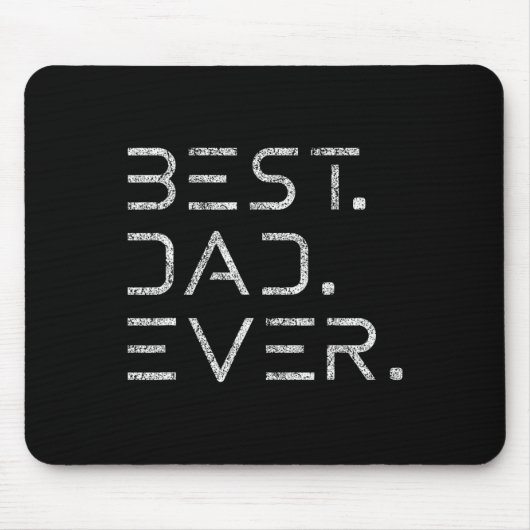 Beste papa ooit Shirt Modern Developer Programmer Muismat (Voorkant)