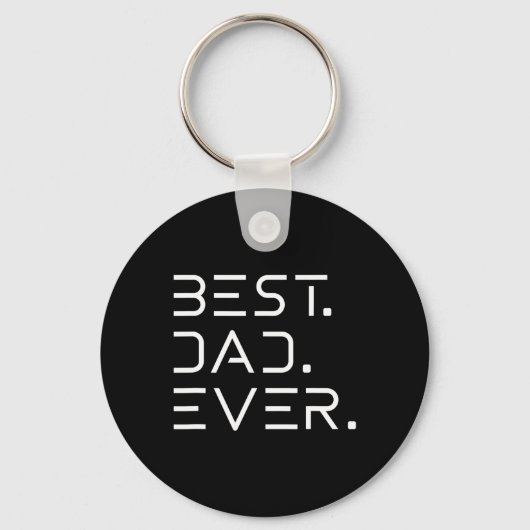 Beste papa ooit Shirt Modern Developer Programmer Sleutelhanger (Voorkant)