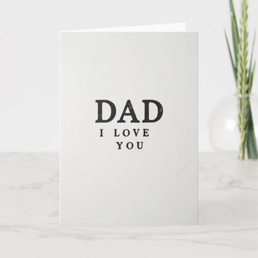 Beste Papa Ooit Simpele Kaart (Voorkant)