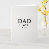 Beste Papa Ooit Simpele Kaart (Gele Bloem)