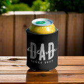 Beste papa ooit sinds 20XX Modern Simple Preppy Blikjeskoeler