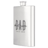 Beste papa ooit sinds 20XX Modern Simple Preppy Flacon (Links)