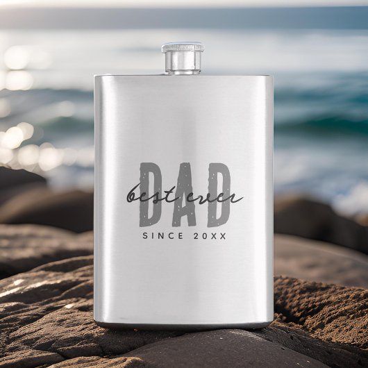 Beste papa ooit sinds 20XX Modern Simple Preppy Flacon