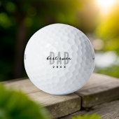 Beste papa ooit sinds 20XX Modern Simple Preppy Golfballen