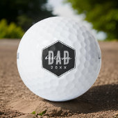 Beste papa ooit sinds 20XX Modern Simple Preppy Golfballen