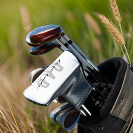 Beste papa ooit sinds 20XX Modern Simple Preppy Golfheadcover