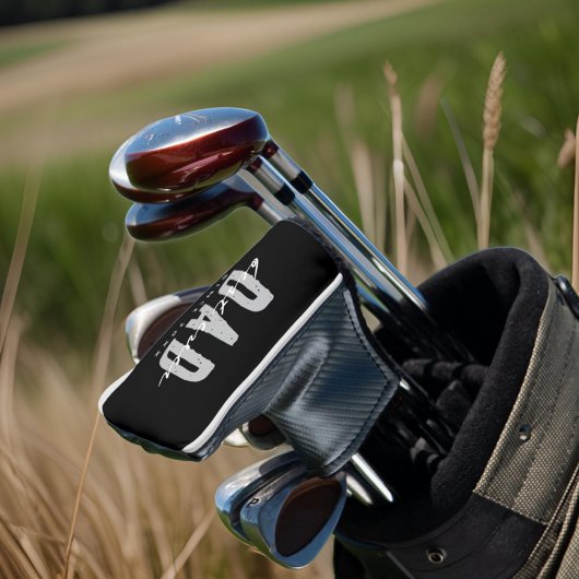 Beste papa ooit sinds 20XX Modern Simple Preppy Golfheadcover