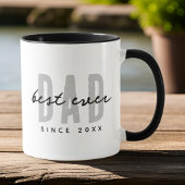 Beste papa ooit sinds 20XX Modern Simple Preppy Mok