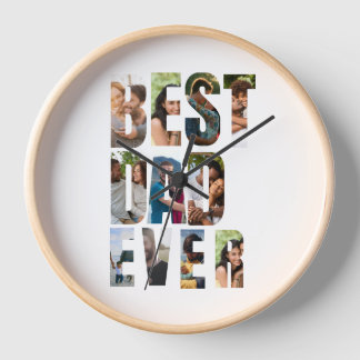 Beste Papa Ooit | Sjabloon voor foto-collage met t