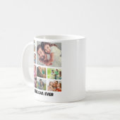 Beste Papa Ooit – Sjabloon voor fotocollage met 8 Koffiemok (Voorkant links)