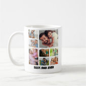 Beste Papa Ooit – Sjabloon voor fotocollage met 8 Koffiemok (Links)