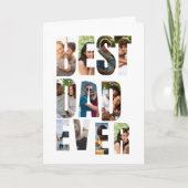 Beste Papa Ooit | Sjabloon voor fotocollage met ti (Voorkant)