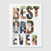 Beste Papa Ooit | Sjabloon voor fotocollage met ti (Voorkant)