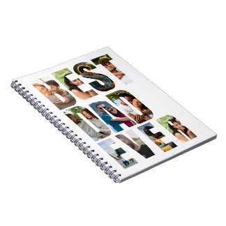 Beste papa ooit | Sjabloon voor fotocollage Notitieboek