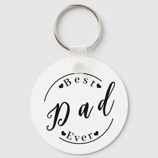 Beste papa ooit sleutelhanger (Voorkant)