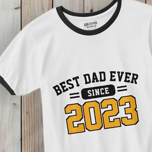 Beste Papa Ooit Sportief Modern Netjes Vaderdag T-shirt