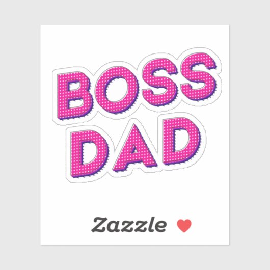 Beste papa ooit sticker (Vel)