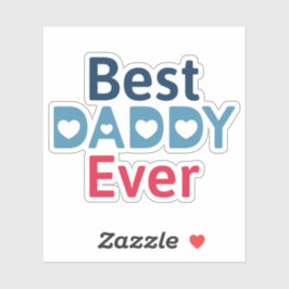 Beste papa ooit sticker