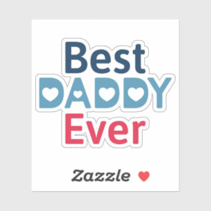 Beste papa ooit sticker