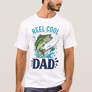 Beste Papa Ooit Super Coole Papa Vissen T-shirt